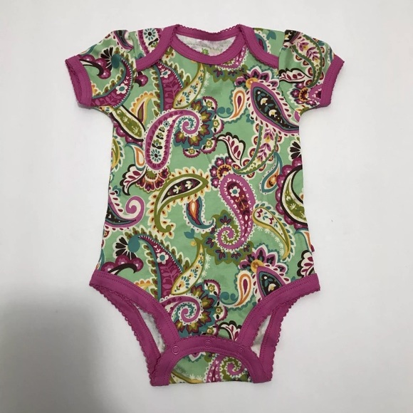 Vera Bradley Other - NWT Vera Bradley baby bodysuit paisley 3-6 M